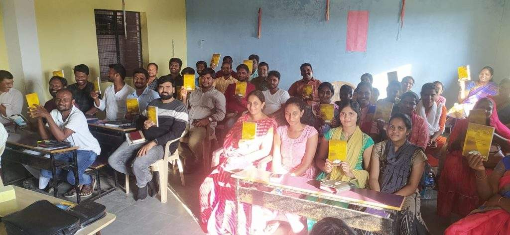 36 participants meet in a local Christian school